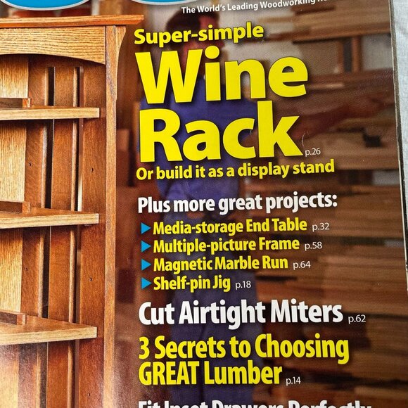 Wood Woodworking Magazine Vol 29 Issue 216 No 7 Dec Jan 2012 2013 u - Picture 3 of 8